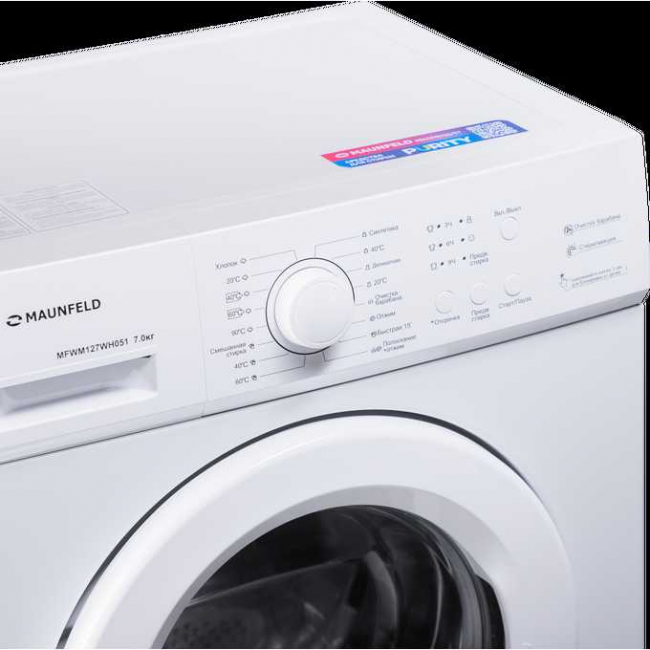 Стиральная машина MAUNFELD MFWM127WH051 Стиральная машина MAUNFELD MFWM127WH051