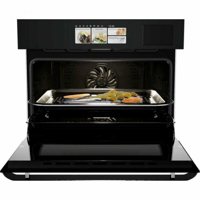 Духовой шкаф HIBERG S-VM 5615 B i-Smart