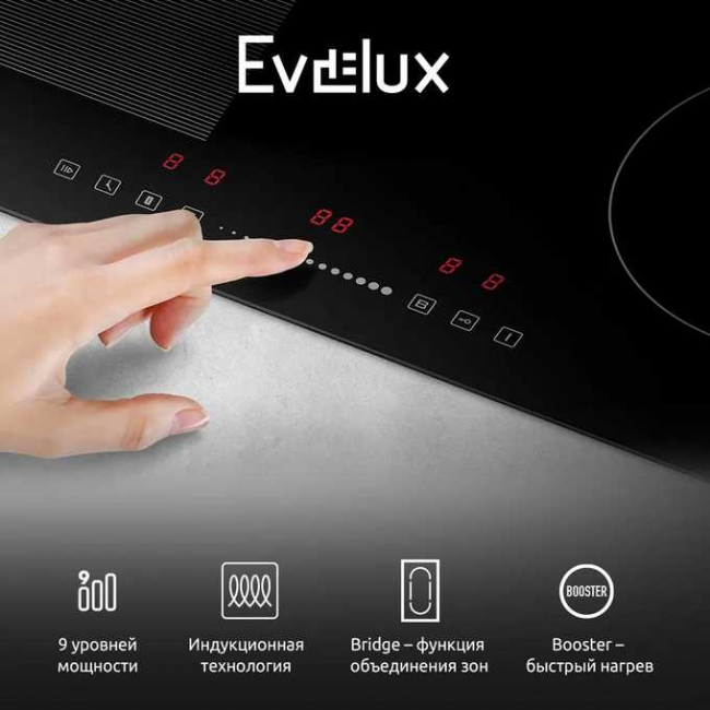 Варочная поверхность EVELUX EHI 6045