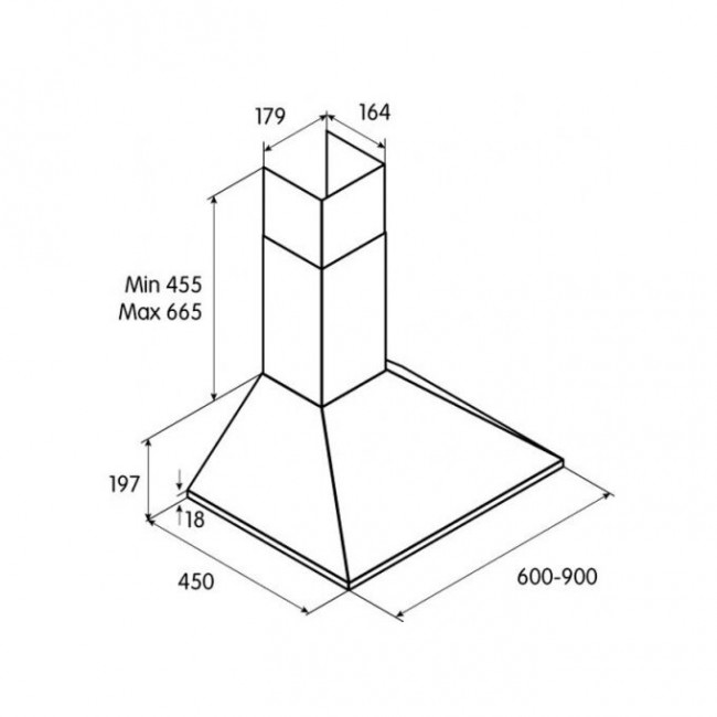 Вытяжка Jet Air Gaia CR/A/60 PRF0112631B кремовый