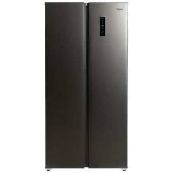 Холодильник Бирюса SBS 400 DI Темная нерж