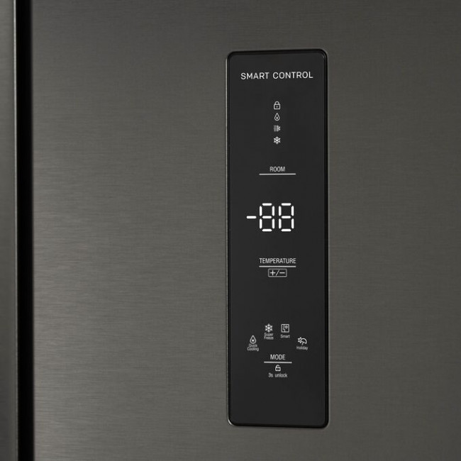 Холодильник Бирюса SBS 400 DI Темная нерж