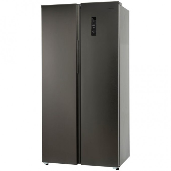 Холодильник Бирюса SBS 400 DI Темная нерж