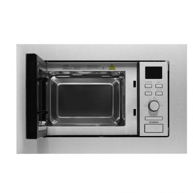 Встраиваемая микроволновая Печь Hyundai HBW 2040 IX 20л. 800Вт серебристый Встраиваемая микроволновая Печь Hyundai HBW 2040 IX 20л. 800Вт серебристый