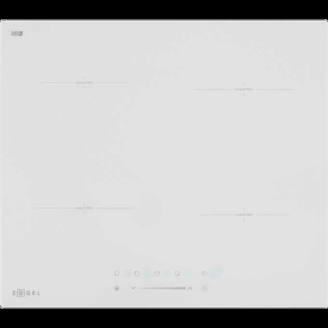 Варочная панель ZUGEL ZIH604W белая