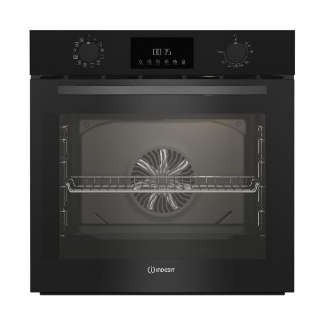 Духовой шкаф Indesit IBFTE 3844 BL черный Духовой шкаф Indesit IBFTE 3844 BL черный