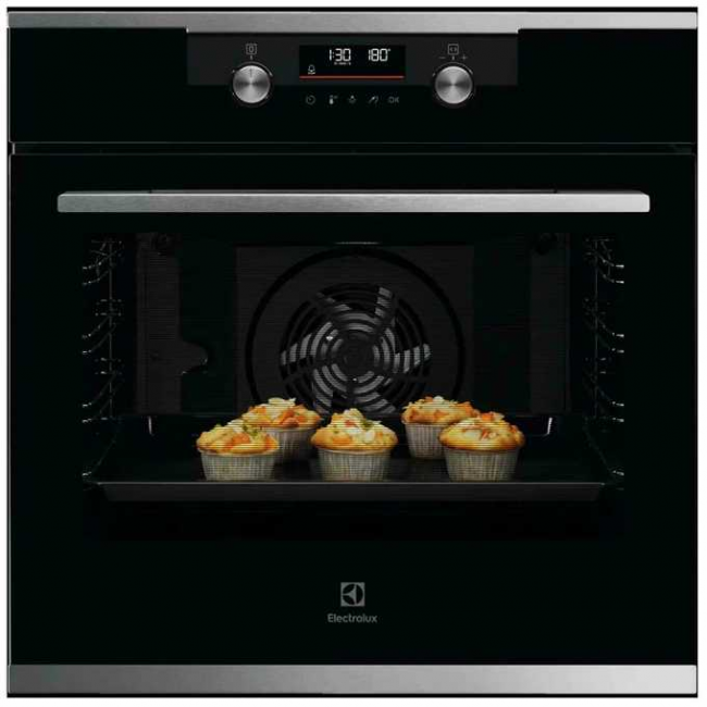Духовой шкаф Electrolux KODDP77H черный/серебристый Духовой шкаф Electrolux KODDP77H черный/серебристый