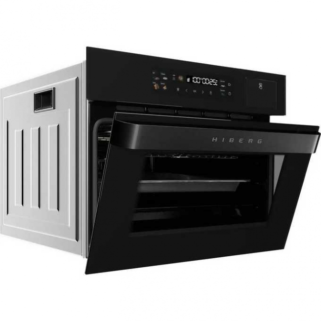 Духовой шкаф HIBERG S-VMF 5515 B Smart Духовой шкаф HIBERG S-VMF 5515 B Smart