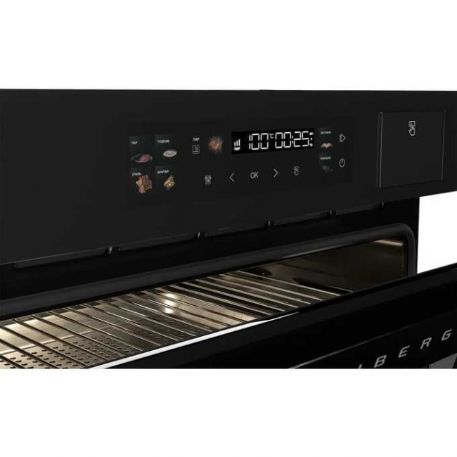 Духовой шкаф HIBERG S-VMF 5515 B Smart Духовой шкаф HIBERG S-VMF 5515 B Smart