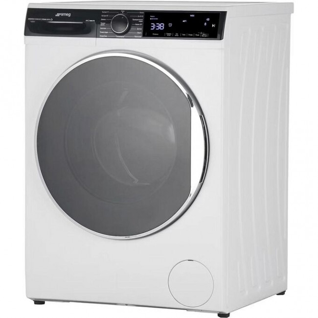 Стиральная машина SMEG WM3T84RU4 белый 60 см, загрузка 8 кг, 1330 об/мин, 15 программ, LED дисплей, отсрочка 1-23 часа, энергоэффективность А+++ Стиральная машина SMEG WM3T84RU4 белый 60 см, загрузка 8 кг, 1330 об/мин, 15 программ, LED дисплей, отсрочка 1-23 часа, энергоэффективность А+++