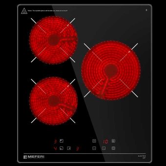 Варочная поверхность Meferi MEH453BK Light