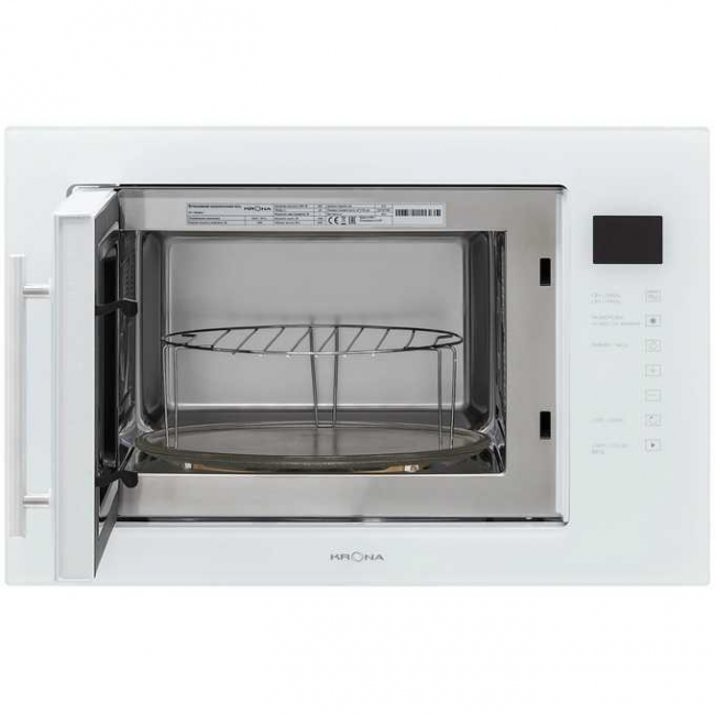 Встраиваемая микроволновая печь KRONA Riflesso 60 WH V2 Встраиваемая микроволновая печь KRONA Riflesso 60 WH V2