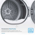 Сушильная машина ZUGEL ZDF80HP Heat Pump с тепловым насосом белая Сушильная машина ZUGEL ZDF80HP Heat Pump с тепловым насосом белая