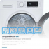 Сушильная машина ZUGEL ZDF80HP Heat Pump с тепловым насосом белая Сушильная машина ZUGEL ZDF80HP Heat Pump с тепловым насосом белая