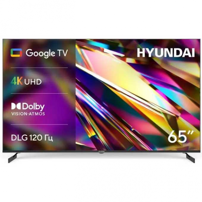 65" Телевизор Hyundai H-LED65BU7011 черный 3840x2160, 4K Ultra HD, 60 Гц, Wi-Fi, Smart TV, Google TV 65" Телевизор Hyundai H-LED65BU7011 черный 3840x2160, 4K Ultra HD, 60 Гц, Wi-Fi, Smart TV, Google TV