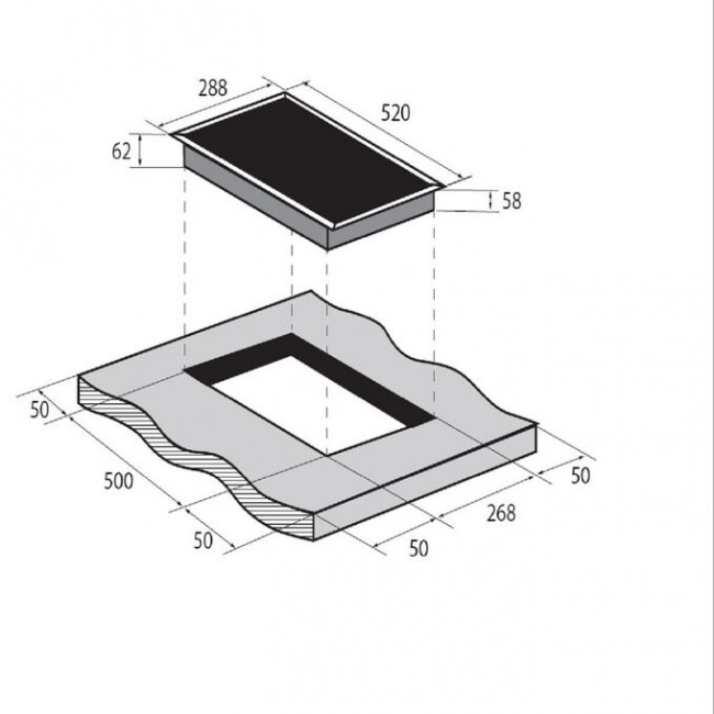 Варочная панель ZUGEL ZIH293B черная Варочная панель ZUGEL ZIH293B черная