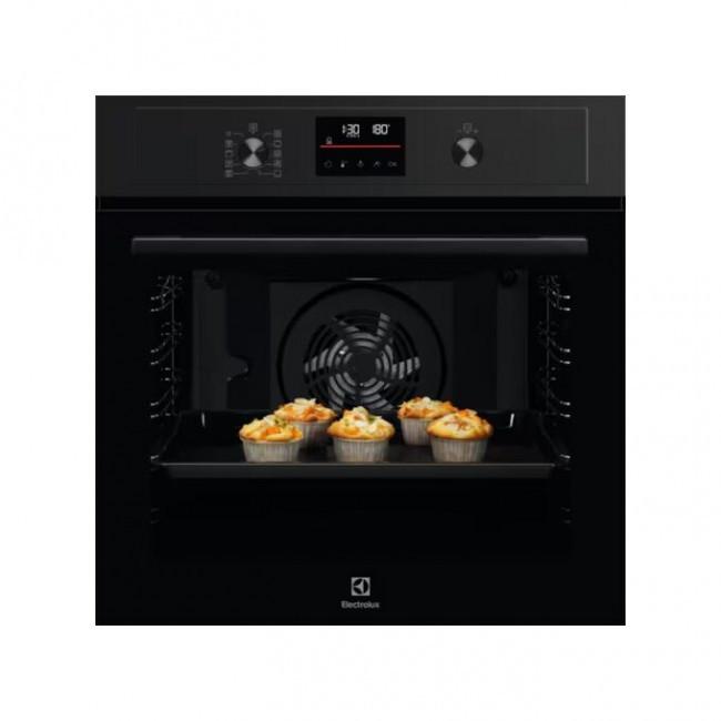 Электрический духовой шкаф ELECTROLUX EOD4P57H шкаф с конвекцией, приготовление на пару, объем 72 л, автопрограммы, очистка пиролитическая