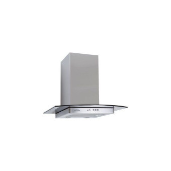 Вытяжка Elikor Кристалл 60Н-430-К3Д нерж/тонированное стекло упр. кнопочное (1 мотор)