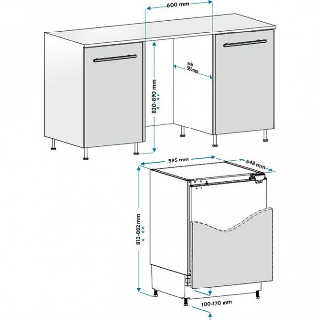 Встраиваемая морозильная камера Hyundai HBF 0810 white Встраиваемая морозильная камера Hyundai HBF 0810 white