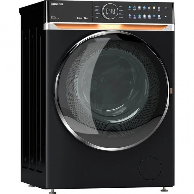 Стиральная машина c сушкой HIBERG i-DDQ10-10714 B Стиральная машина c сушкой HIBERG i-DDQ10-10714 B