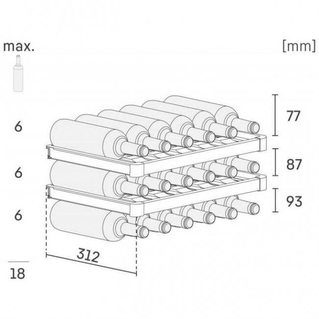 Встраиваемый винный шкаф Liebherr WKEgb 582-26 001