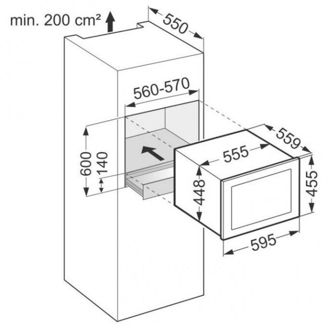 Встраиваемый винный шкаф Liebherr WKEgb 582-26 001