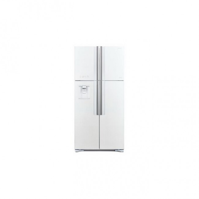 Холодильник Hitachi R-W660PUC7 GPW белое стекло Холодильник Hitachi R-W660PUC7 GPW белое стекло