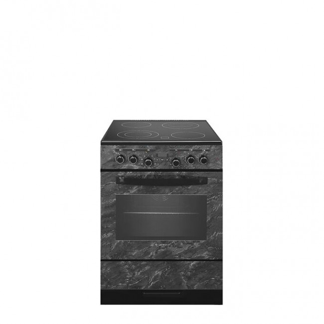 Плита Gefest 6560-03 0053 черный/мрамор Плита Gefest 6560-03 0053 черный/мрамор