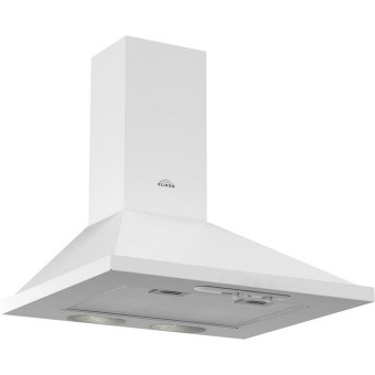 Вытяжка каминная Elikor Оптима 50П-400-К3Л белый управление: кнопочное (1 мотор)