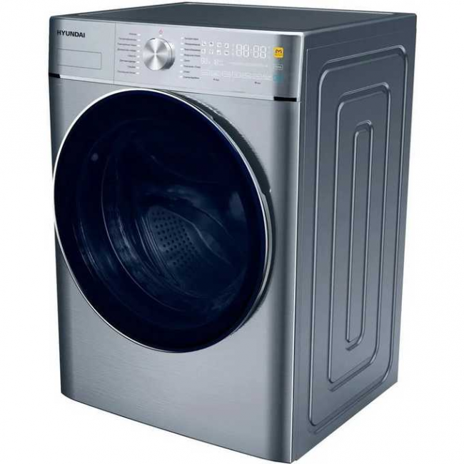 Стиральная машина HYUNDAI WMD9413 с сушкой темно-серебристый Стиральная машина HYUNDAI WMD9413 с сушкой темно-серебристый
