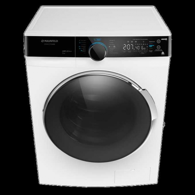 Стиральная машина MAUNFELD MFWM127STWH06 (инвертор, пар) Стиральная машина MAUNFELD MFWM127STWH06 (инвертор, пар)
