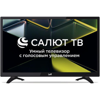 Телевизор LEFF 24H690T Smart Салют