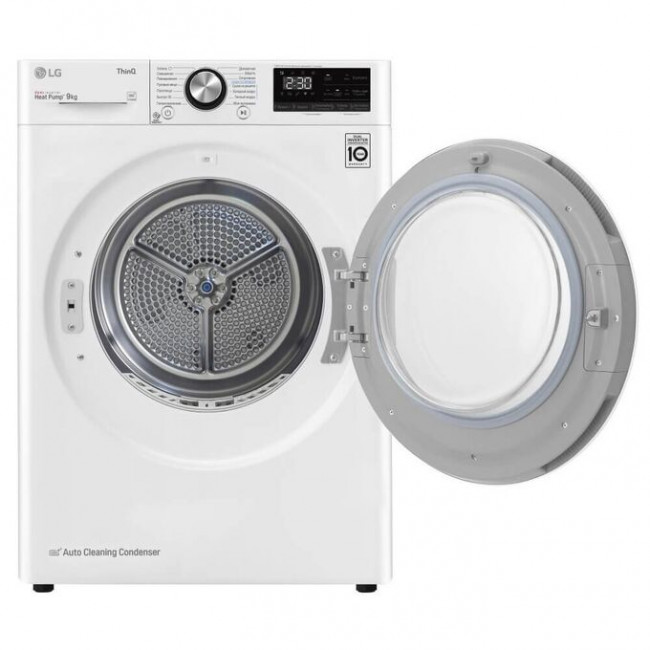 Сушильная машина LG DC90V9V9WN 9кг, белый