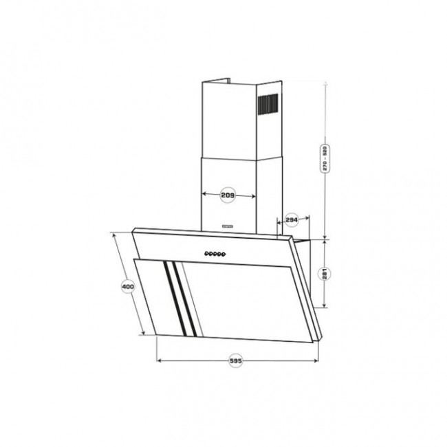 Вытяжка Centek CT-1826-60 Beige Вытяжка Centek CT-1826-60 Beige