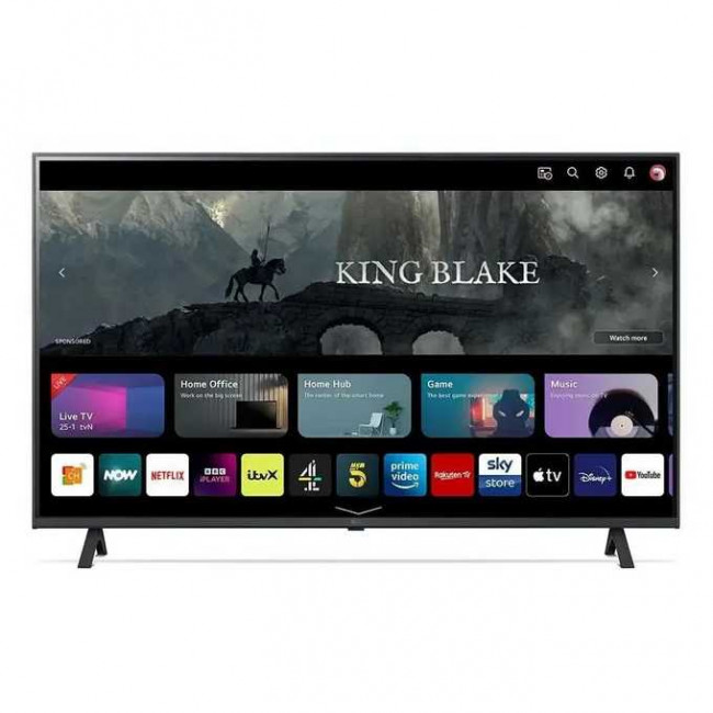 43" Телевизор LG 43UR78006LK.ARUG черный 3840x2160, 4K Ultra HD, 50 Гц, Wi-Fi, Smart TV, webOS 43" Телевизор LG 43UR78006LK.ARUG черный 3840x2160, 4K Ultra HD, 50 Гц, Wi-Fi, Smart TV, webOS