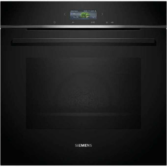 Встраиваемый духовой шкаф SIEMENS HB734G2B1 Электрический с конвекцией, объем 71л, 13 режимов, автопрограммы, очистка каталитическая + паровая