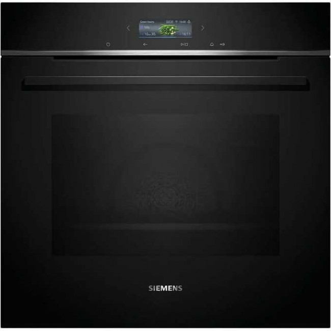 Встраиваемый духовой шкаф SIEMENS HB734G2B1 Электрический с конвекцией, объем 71л, 13 режимов, автопрограммы, очистка каталитическая + паровая