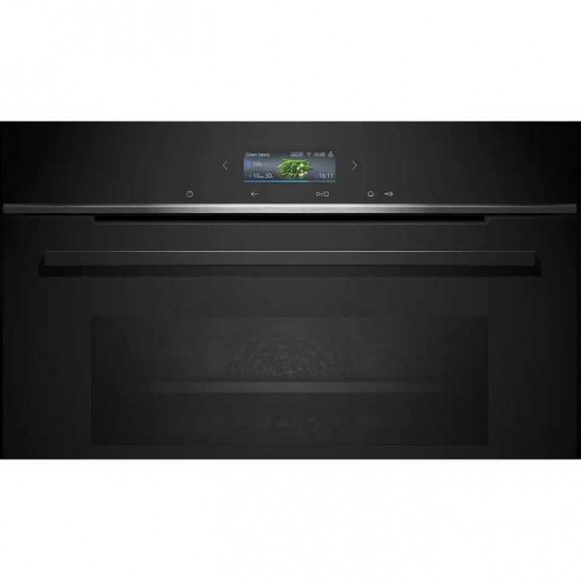 Встраиваемый духовой шкаф SIEMENS HB734G2B1 Электрический с конвекцией, объем 71л, 13 режимов, автопрограммы, очистка каталитическая + паровая