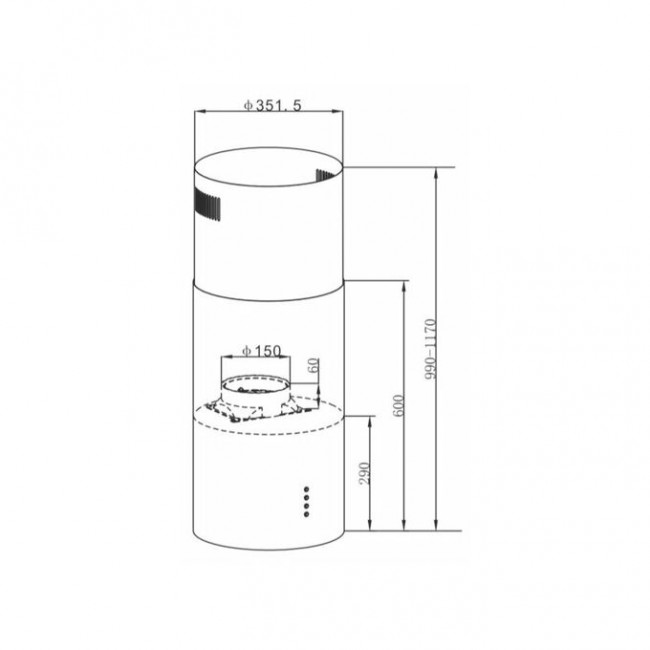 Вытяжка Maunfeld Lee Light Isla 35 нерж сталь (кнопочное 1 мотор) Вытяжка Maunfeld Lee Light Isla 35 нерж сталь (кнопочное 1 мотор)