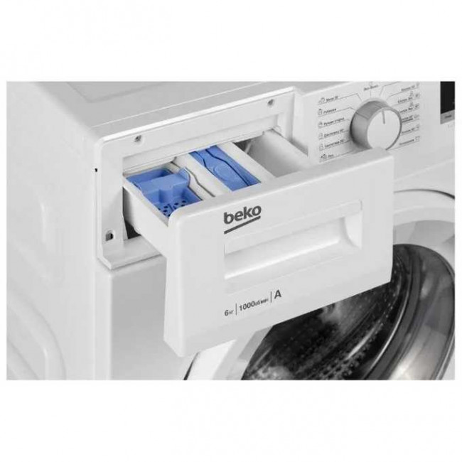 Стиральная машина Beko WRE6511ZWW класс: A загр.фронтальная макс.:6кг белый Стиральная машина Beko WRE6511ZWW класс: A загр.фронтальная макс.:6кг белый