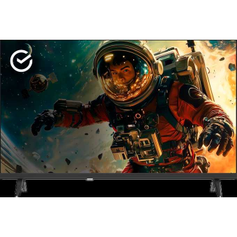 32" Телевизор Sber SDX 32H3113 черный 1366x768, HD Ready, 60 Гц, Wi-Fi, Smart TV, Салют ТВ