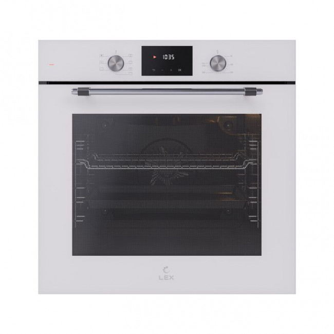 Встраиваемый духовой шкаф LEX EDP 671 WH MAX (TRFE100010) белый Встраиваемый духовой шкаф LEX EDP 671 WH MAX (TRFE100010) белый