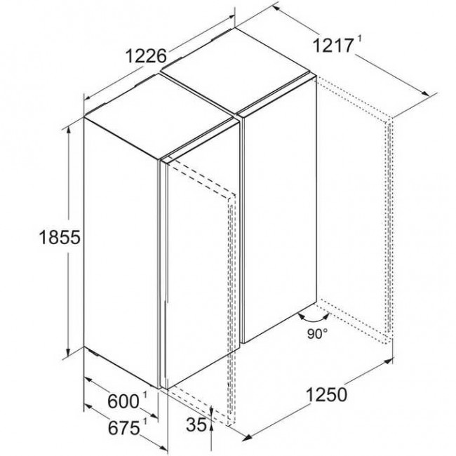 Холодильник LIEBHERR XRFsf 5225-20 001