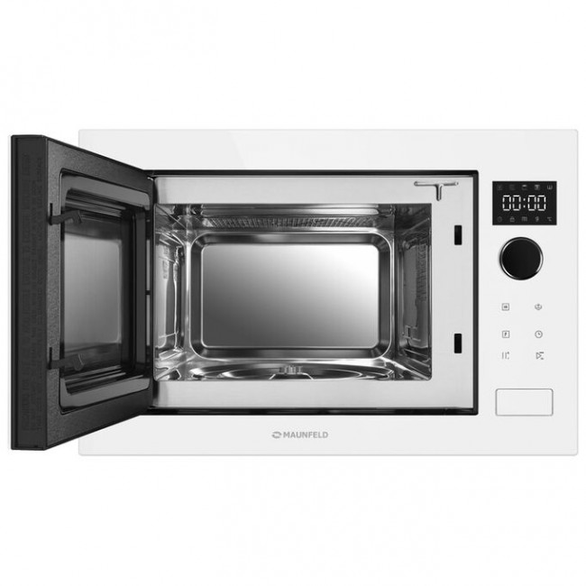 Встраиваемая микроволновая печь MAUNFELD XBMO251GW Glossy Встраиваемая микроволновая печь MAUNFELD XBMO251GW Glossy