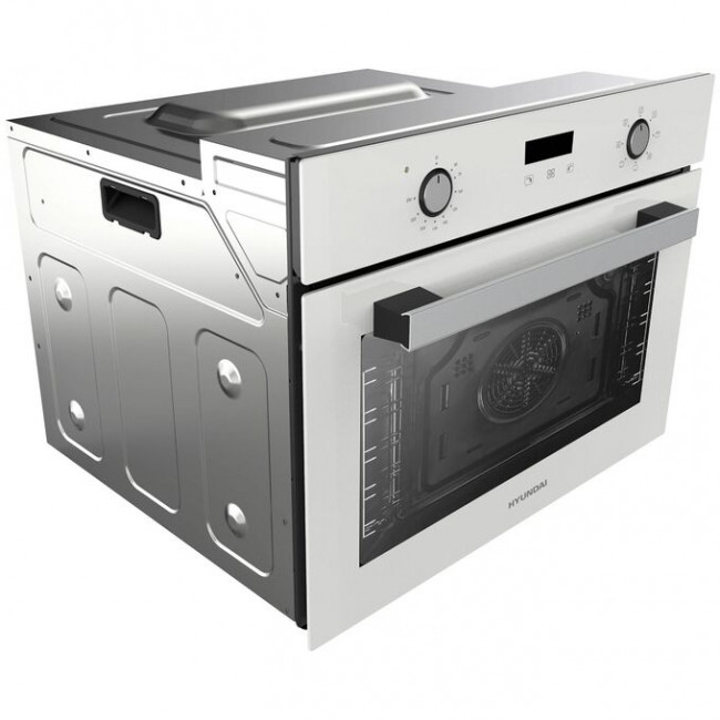 Духовой шкаф Электрический Hyundai HEO 64512 WG стекло белое Духовой шкаф Электрический Hyundai HEO 64512 WG стекло белое