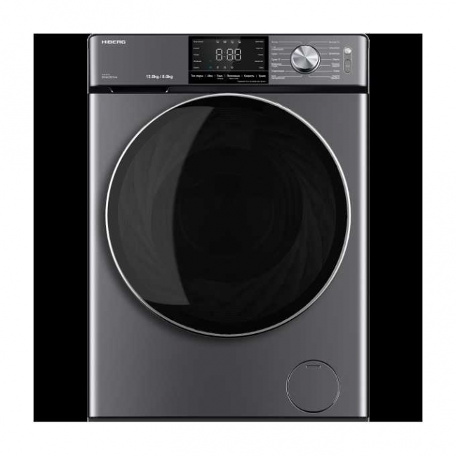 Стиральная машина HIBERG i-DDQ6A-12814Sd c сушкой Стиральная машина HIBERG i-DDQ6A-12814Sd c сушкой