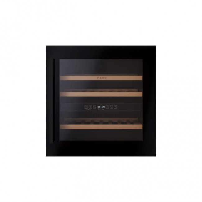 Винный шкаф LEX LWD6036BL dual zone