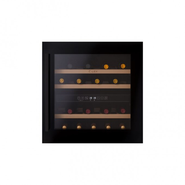 Винный шкаф LEX LWD6036BL dual zone