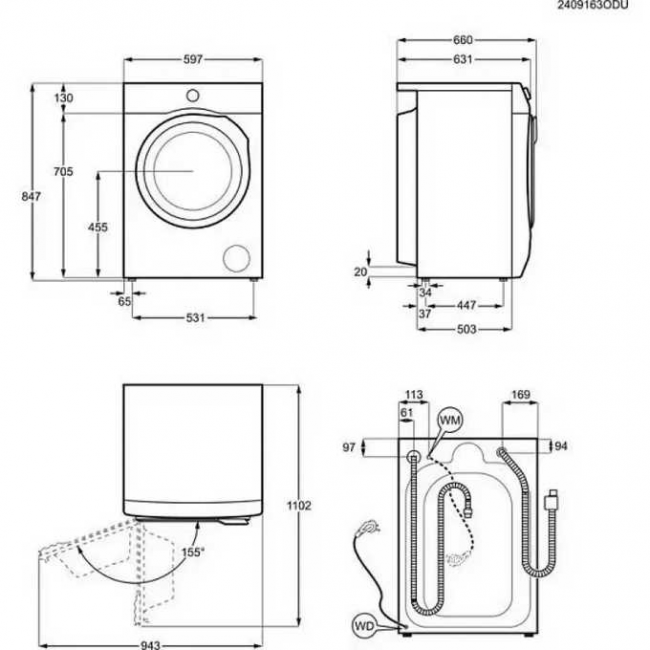 Стиральная машина Electrolux EW7F3614SUE Стиральная машина Electrolux EW7F3614SUE