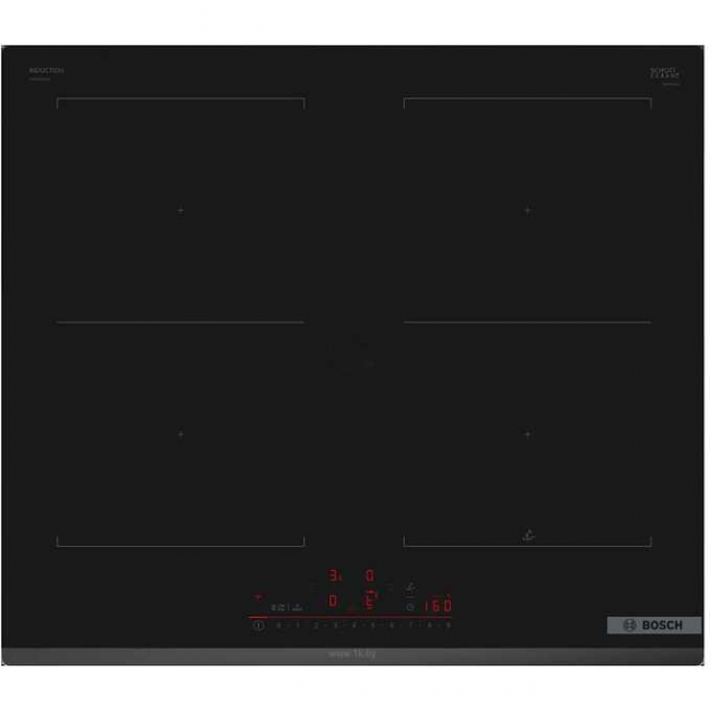 Индукционная варочная поверхность Bosch PVQ631HC1E черный Индукционная варочная поверхность Bosch PVQ631HC1E черный